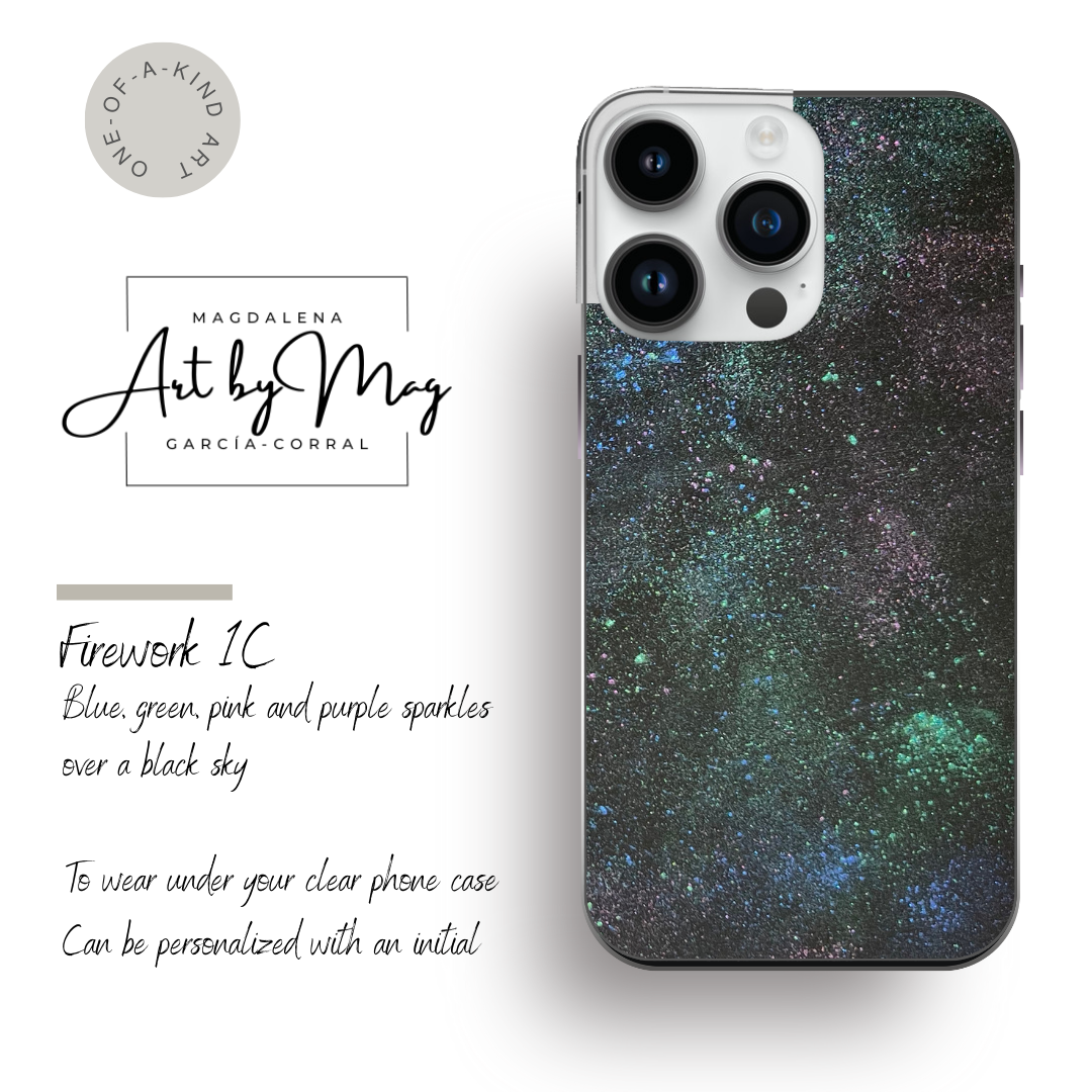"Red Planet 1" | 3 Unique Acrylic Art Skins for Case + Free Phone Case